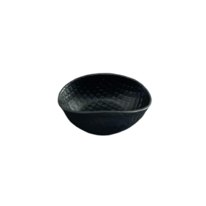 Bol en aluminium strillé noir - Taille XS