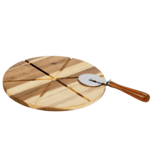 Planche à Pizza avec Roulette
