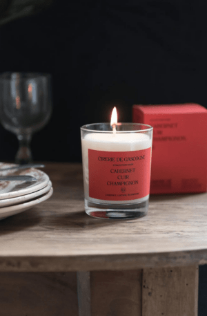 Bougie Parfumée - Cabernet, Cuir, Champignon - Cirerie de Gascogne
