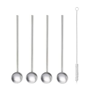 Set de 4 Pailles Mélangeurs