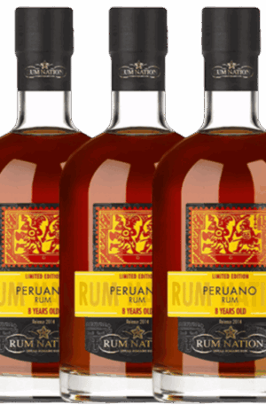 Peruano 8 ans - Rum Nation - Lot de 3